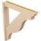 Ekena Millwork 6-in W x 38-in D x 42-in H Funston Trad Rough Cedar Woodgrain TimberThane Outlooker, Primed Tan OUTUR060X38X42FST04RCPR - alternate 6